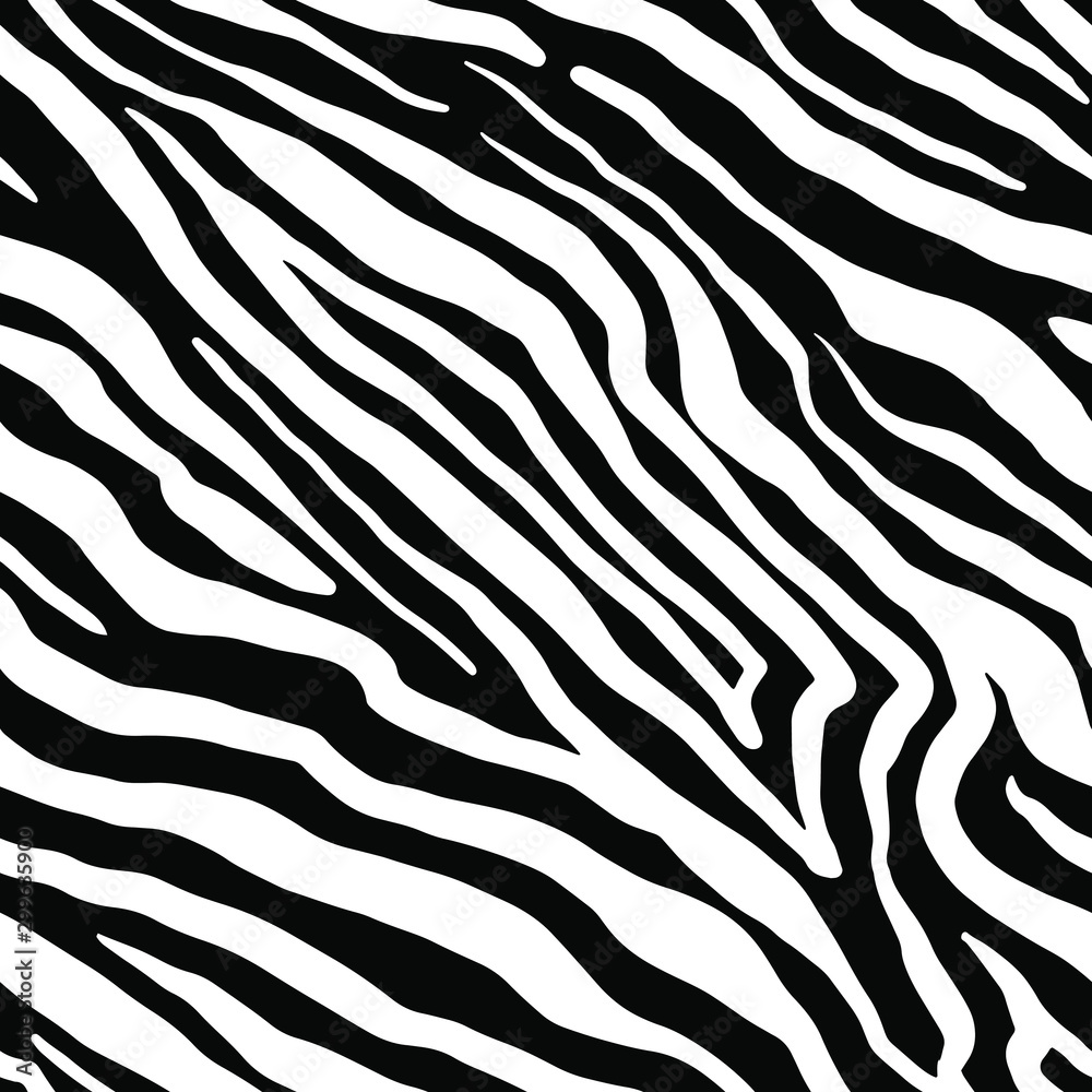 Full seamless wallpaper for zebra and tiger stripes animal skin pattern ...