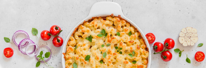 Pasta and Cheese Bake