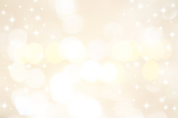 Wall Mural - abstract blur soft gradient gold color background with star glittering light for show,promote and ad