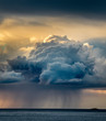 © robertharding - Rain cloud, Senja, Norway.