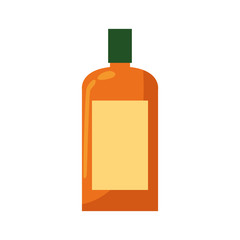 Wall Mural - drink bottle icon, flat design