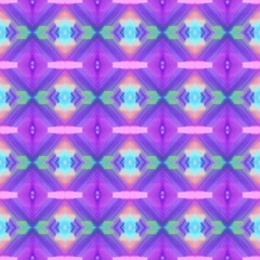 Poster - seamless pattern with medium purple, medium slate blue and pastel blue colors can be used for texture, backgrounds or fashionable fabrics textile design