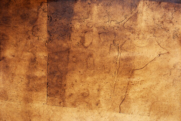 Old paper brown background vintage textured grunge.