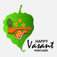 Sticker - Happy Vasant Panchami