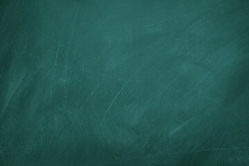texture of chalk on green blackboard / chalkboard background, can be use as concept for school educa