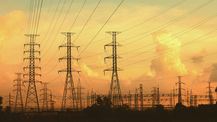 Wall Mural - main power plant energy ideas and energy saving