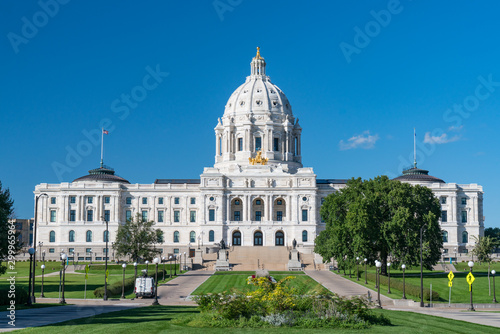 Cuadros en Lienzo Facade of the Minnesota State Capitol Building in St Paul