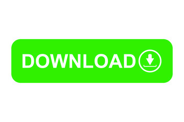 Poster - Download green button Vector