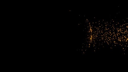 Wall Mural - particle transition light logo reveal