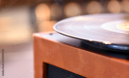 Tan Coloured Vinyl Record Player Closeup Stock Photo Adobe Stock Tan Coloured Vinyl Record Player Closeup Stock Photo Adobe Stock