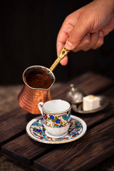 Wall Mural - Turkish coffee