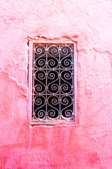 Wall Mural - Old windows in old Moroccan city