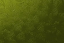 Texture Of Olive Green Spiral Pattern Background