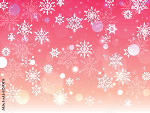雪の結晶の背景素材 Vector De Stock Adobe Stock