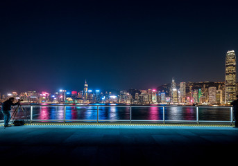 People visit in Hong Kong 