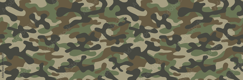 camouflage military texture background soldier repeated seamless green print - obrazy, fototapety, plakaty 