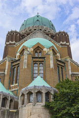 National Basilica of Sacred Heart (Basilique Nationale du Sacre-Coeur) - Roman Catholic Minor Basilica and parish church in Brussels. Basilica ranks fifth among world's largest churches. Belgium. 