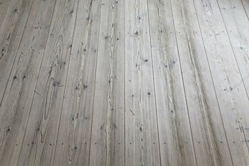 Wall Mural - Wooden deck background bright texture