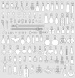 © Kamiri - slider pull theet zipper construction kit fashion flat