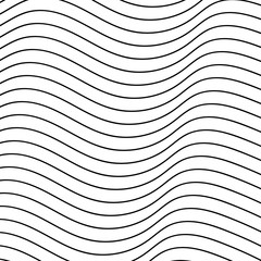 Poster - Wave background. Wave 3d. Abstract mesh background. Design for poster. Vector illustration.