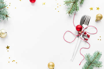 christmas table setting