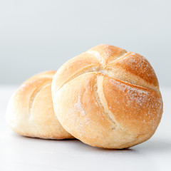 Wall Mural - A few freshly baked bread rolls