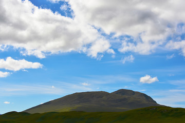 Wall Mural - Highland landscape, in Scotland, United Kingdom