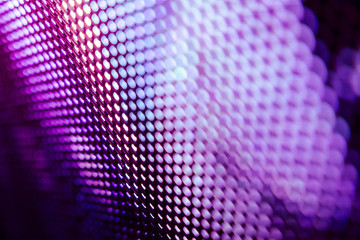 CloseUp LED blurred screen. LED soft focus background. abstract background ideal for design.