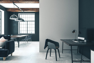 Poster - Contemporary home workplace