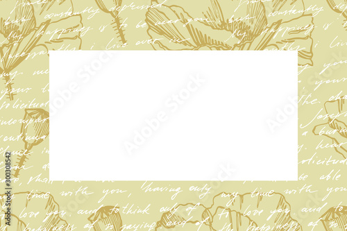 Poppy flowers. Botanical plant illustration. Vintage medicinal herbs sketch s...