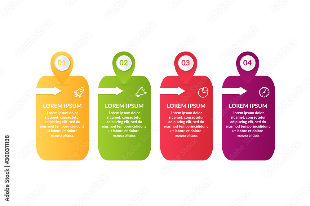 step infographic or process infographic template design . business ...