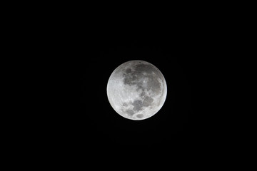Wall Mural - Total Lunar Eclipse of July 2018. The longest full eclipse of this century.  Imaged from Papar, MY