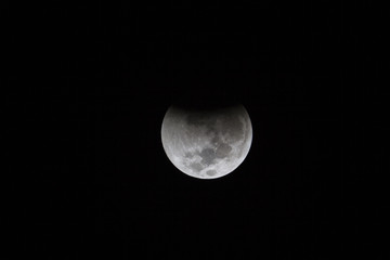 Wall Mural - Total Lunar Eclipse of July 2018. The longest full eclipse of this century.  Imaged from Papar, MY