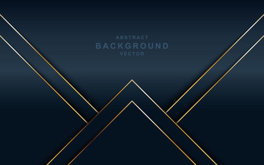 elegant navy blue background with overlap layer