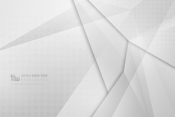 Poster - Abstract gray tech halftone design design background. illustration vector eps10