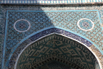 Wall Mural - Uzbekistan. Samarkand. Memorial to Shahi Zinda