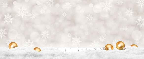christmas background with snowflakes