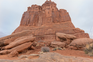 Sticker - Scenic Arches National park Utah Landscape