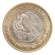 Mexican peso coin