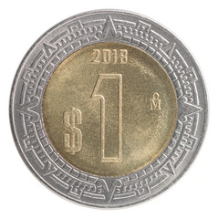 Sticker - Mexican peso coin