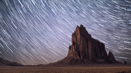 Wall Mural - shiprock new mexico southwestern desert landscape