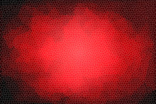 Abstract Red Stained Glass Texture Background. 
