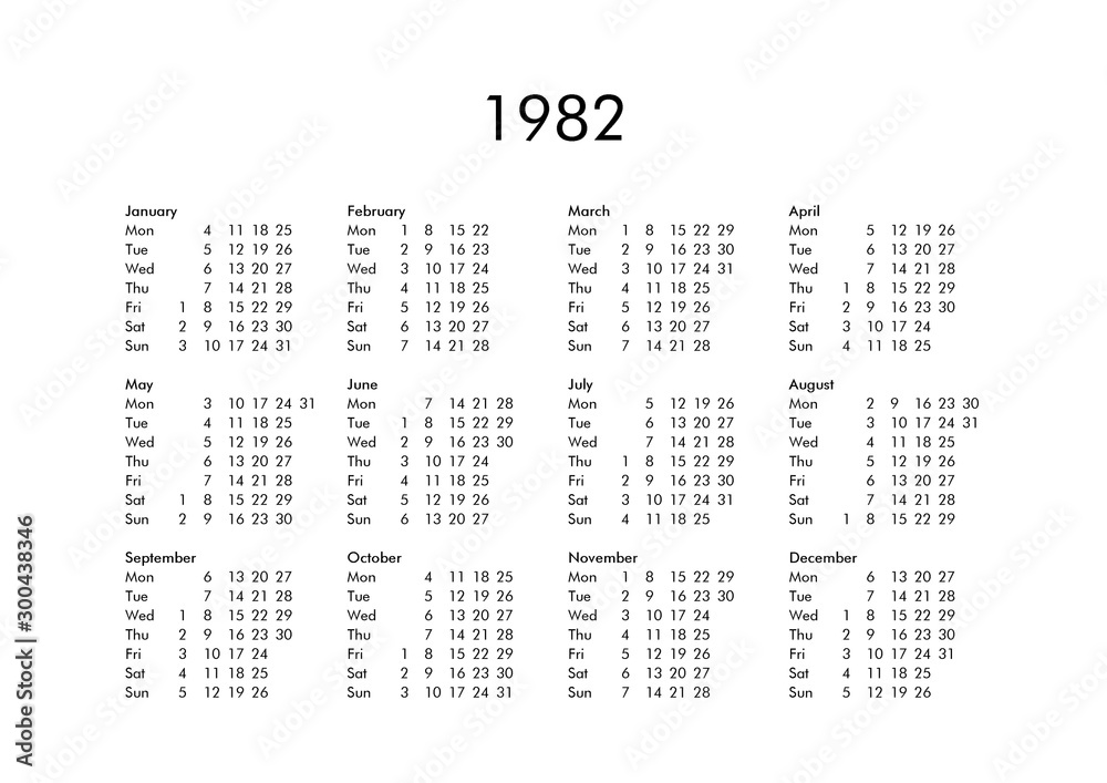 80s/VINTAGE/82年−HIGHT−TIMES/CALENDAR。 Vintage 1986 TIMKEN Calendar Complete Year - Retro 1980s