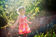 © baiajaku - little girl in dress outdoors