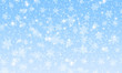 © KrikHill - Falling snow background. Vector illustration
