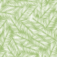 Beautifull tropical flowers seamless pattern design