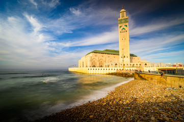 Wall Mural - Hassan 2 Mosque Casablanca