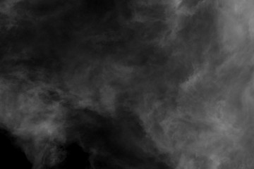 Wall Mural - Sky and cloud textured isolated on black background,Abstract white