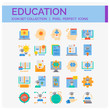 © itim2101 - Education  Icons Set. UI Pixel Perfect Well-crafted Vector Thin Line Icons. The illustrations are a vector.