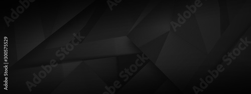 Fotomural Dark neutral background for wide banner